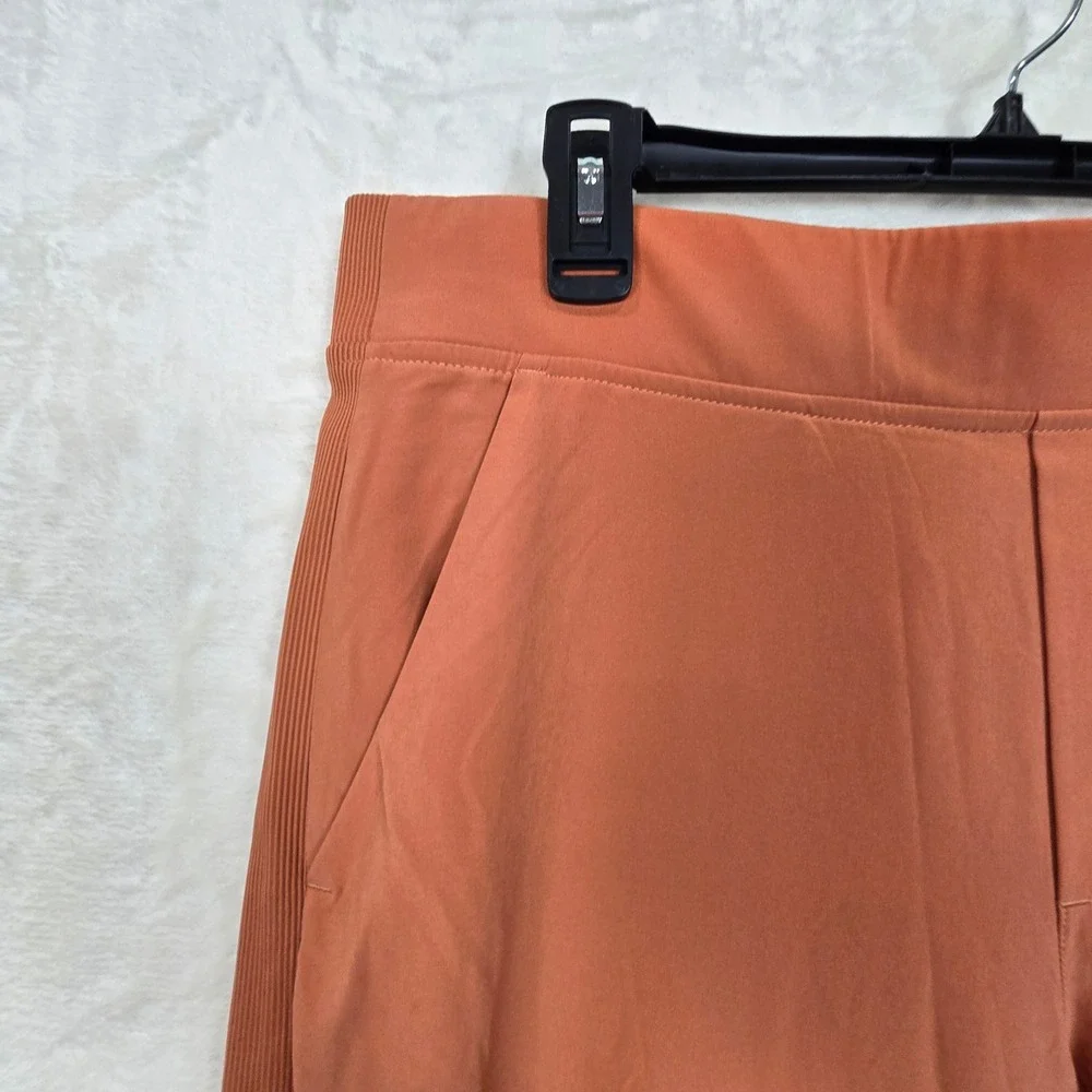 Athleta Brooklyn Heights Ankle Pants Orange Terracotta 14 198671 Womens Stretch‎